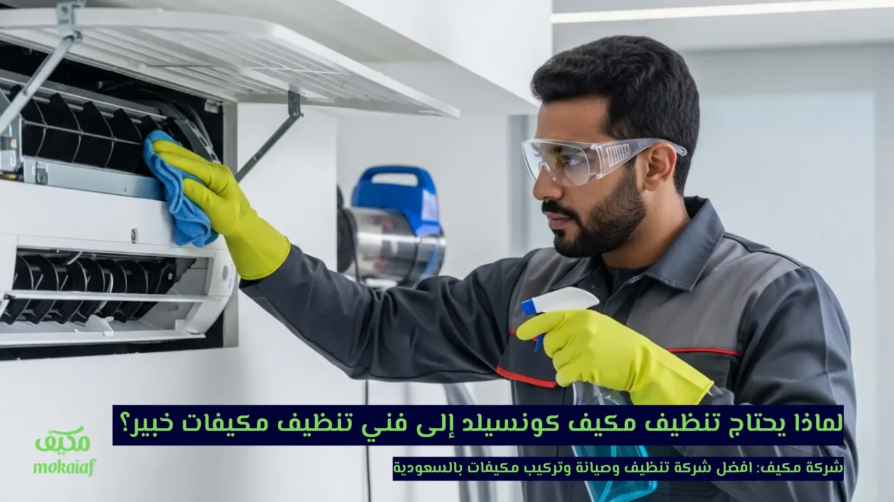 تنظيف مكيف كونسيلد