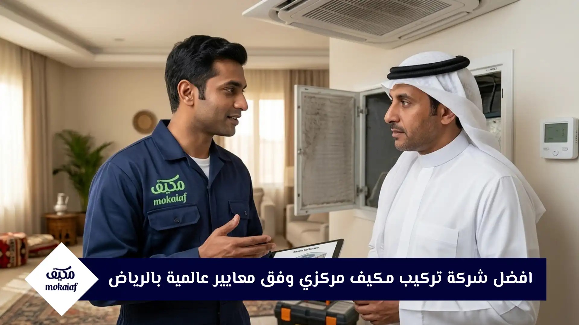 تركيب مكيف مركزي