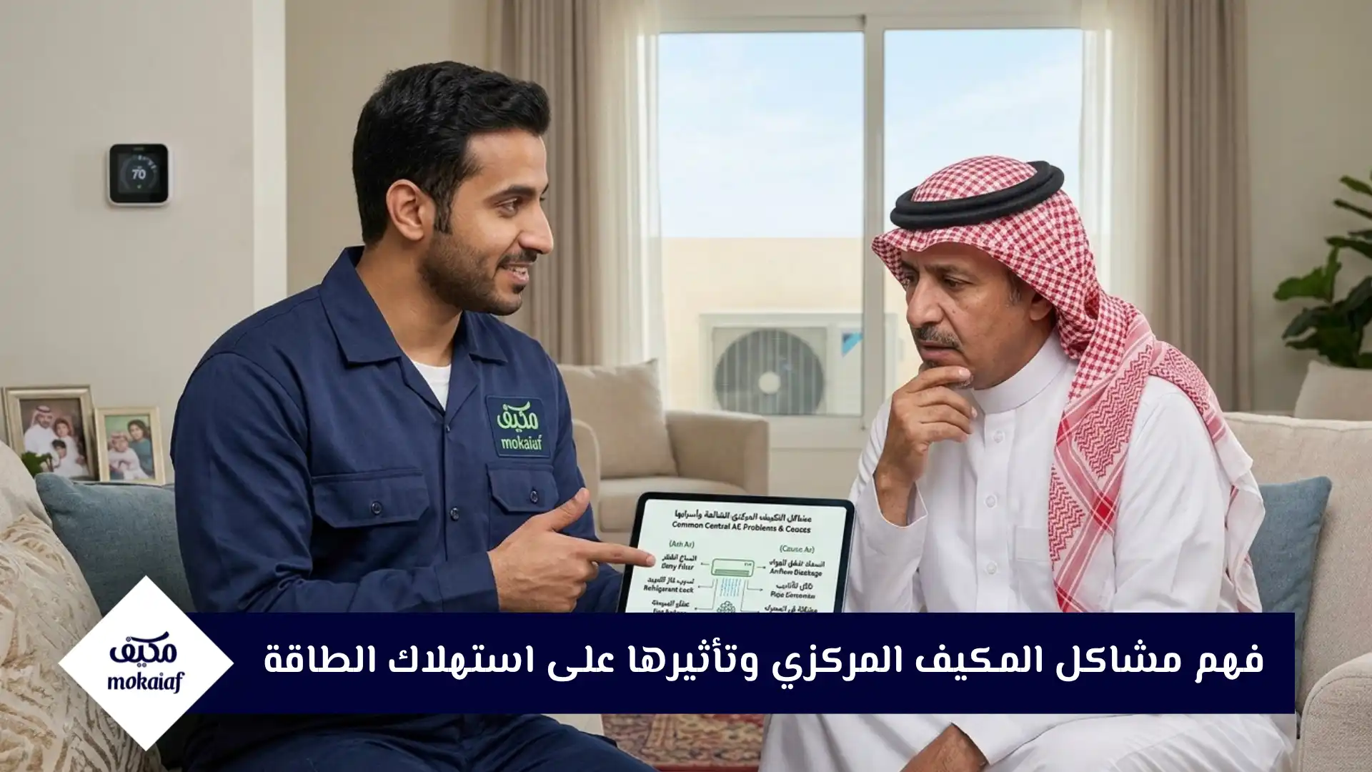 مشاكل المكيف المركزي